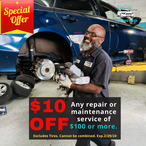 10 off any repair or service of 100 or more