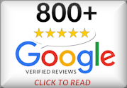 800 Plus Google Reviews