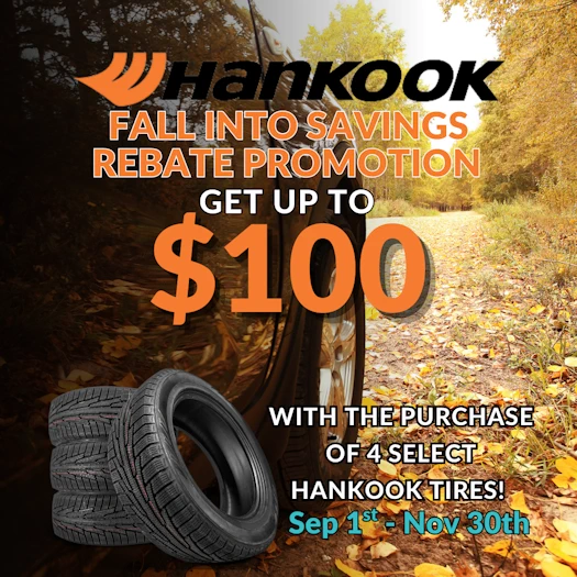 Hankook Tire Rebate September 2025