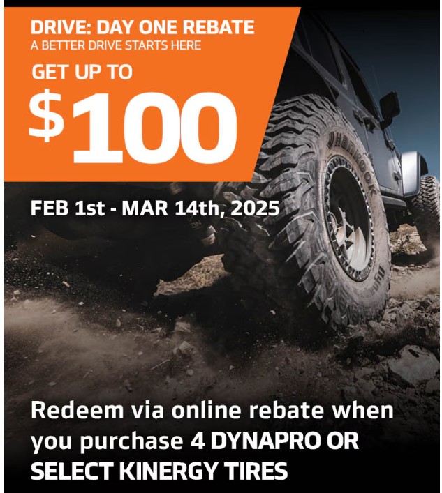 Tire Sales Promotion